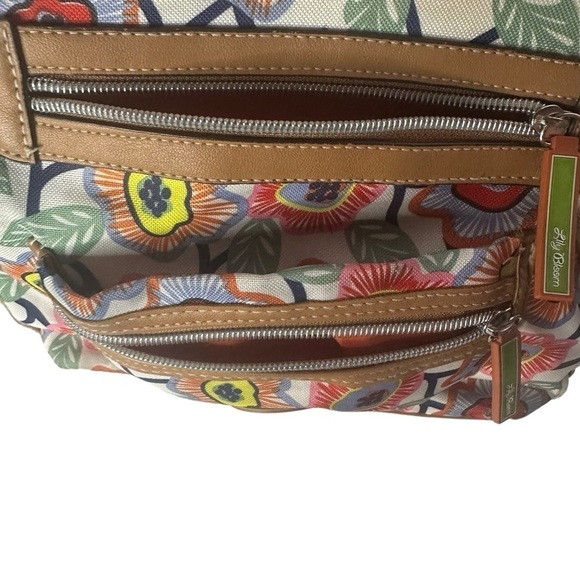 Crossbody Purse Lily Bloom Bright Colors Versatile Lots of Pockets - Picture 2 of 9